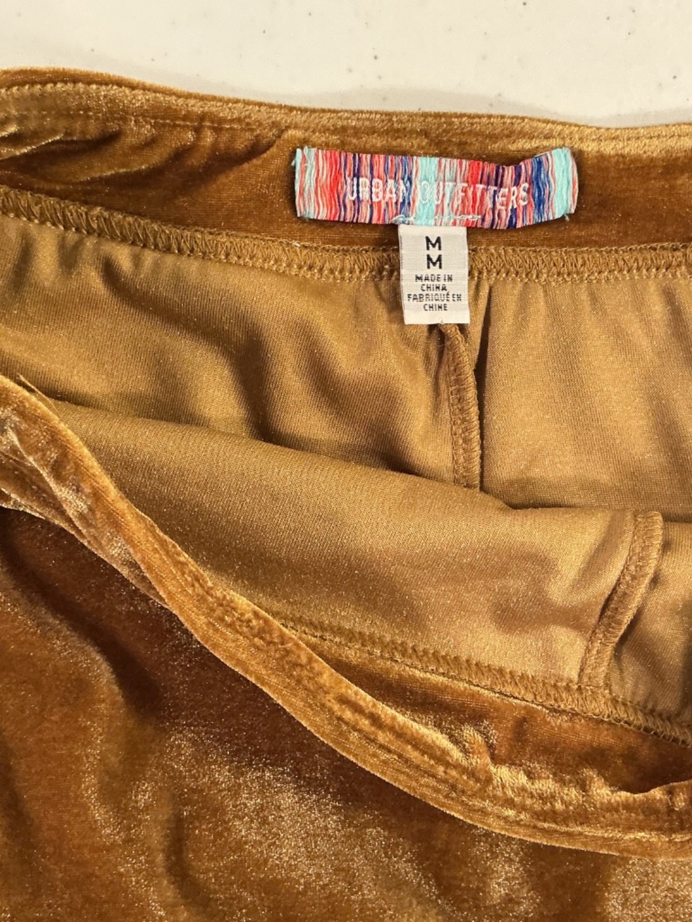 Urban outfitters gold skort sz M - Picture 4 of 8
